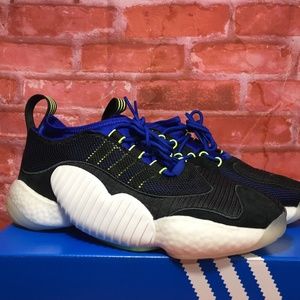 ADIDAS ORIGINALS CRAZY BYW II BLACK WHITE BLUE